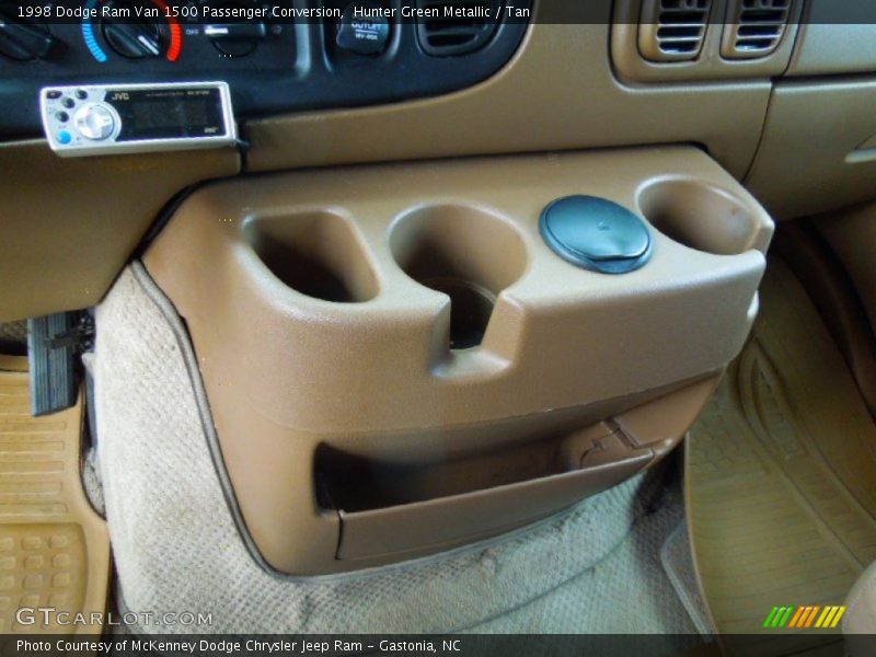 Hunter Green Metallic / Tan 1998 Dodge Ram Van 1500 Passenger Conversion