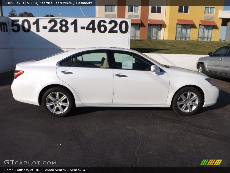 Starfire Pearl White / Cashmere 2009 Lexus ES 350
