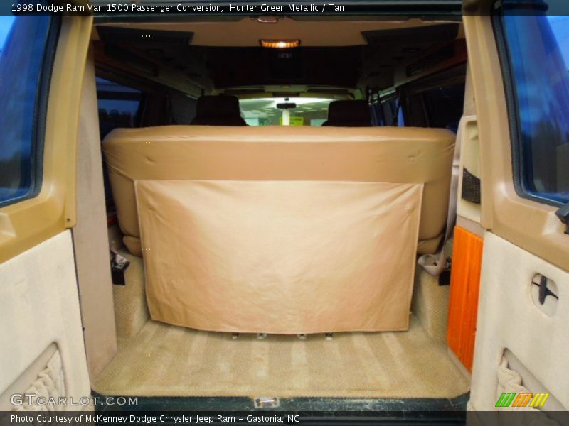 Hunter Green Metallic / Tan 1998 Dodge Ram Van 1500 Passenger Conversion