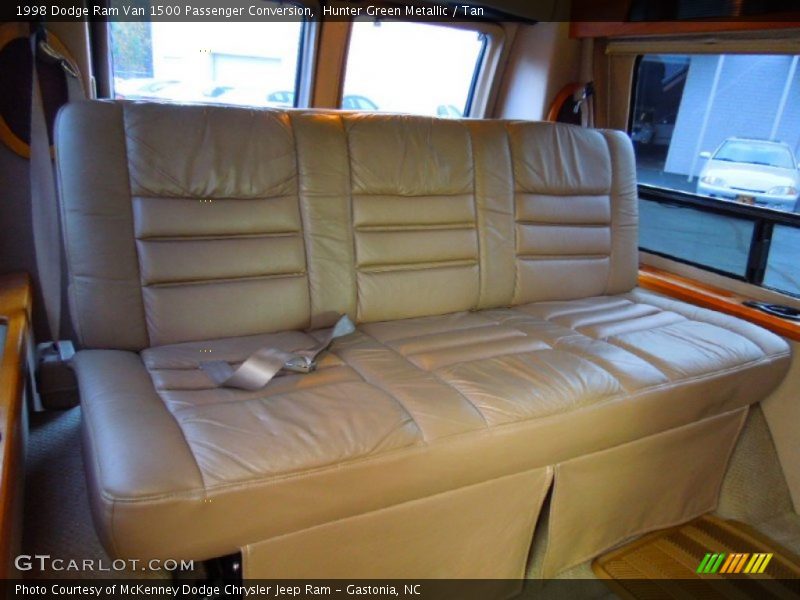 Hunter Green Metallic / Tan 1998 Dodge Ram Van 1500 Passenger Conversion