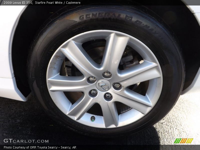 Starfire Pearl White / Cashmere 2009 Lexus ES 350