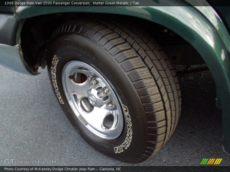 Hunter Green Metallic / Tan 1998 Dodge Ram Van 1500 Passenger Conversion