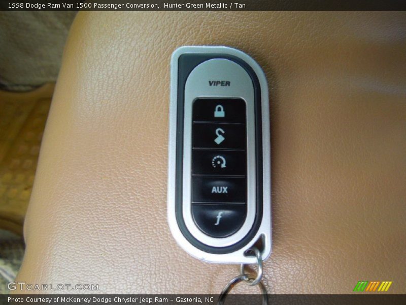 Hunter Green Metallic / Tan 1998 Dodge Ram Van 1500 Passenger Conversion