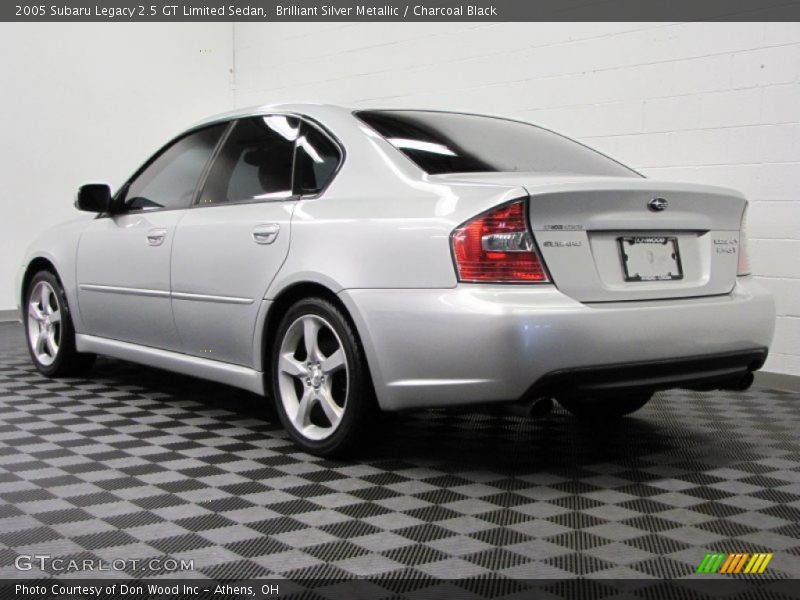 Brilliant Silver Metallic / Charcoal Black 2005 Subaru Legacy 2.5 GT Limited Sedan