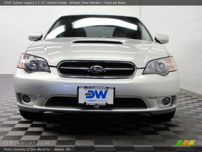 Brilliant Silver Metallic / Charcoal Black 2005 Subaru Legacy 2.5 GT Limited Sedan