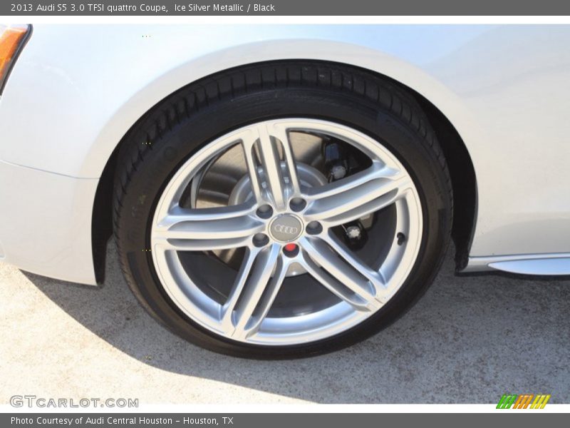 Ice Silver Metallic / Black 2013 Audi S5 3.0 TFSI quattro Coupe