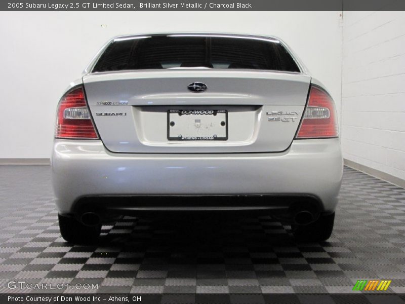 Brilliant Silver Metallic / Charcoal Black 2005 Subaru Legacy 2.5 GT Limited Sedan