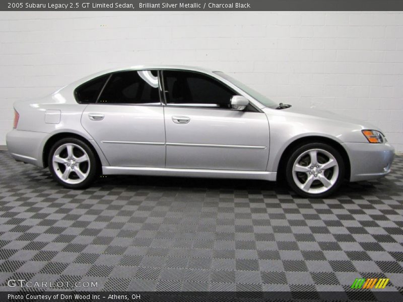 Brilliant Silver Metallic / Charcoal Black 2005 Subaru Legacy 2.5 GT Limited Sedan