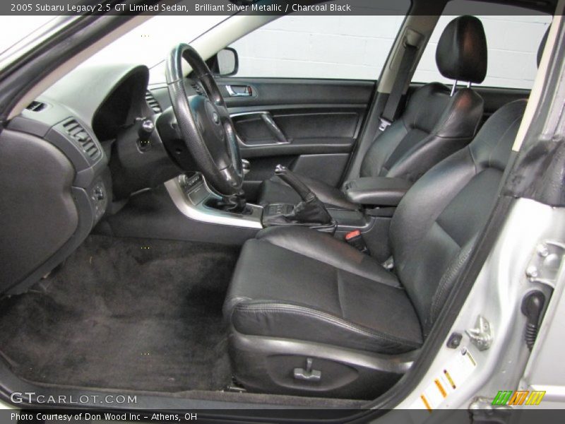 Brilliant Silver Metallic / Charcoal Black 2005 Subaru Legacy 2.5 GT Limited Sedan