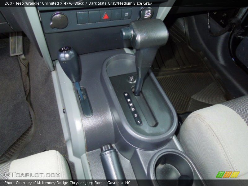 Black / Dark Slate Gray/Medium Slate Gray 2007 Jeep Wrangler Unlimited X 4x4