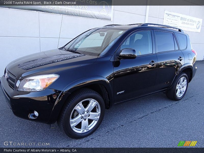 Black / Dark Charcoal 2008 Toyota RAV4 Sport