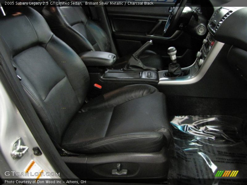 Brilliant Silver Metallic / Charcoal Black 2005 Subaru Legacy 2.5 GT Limited Sedan