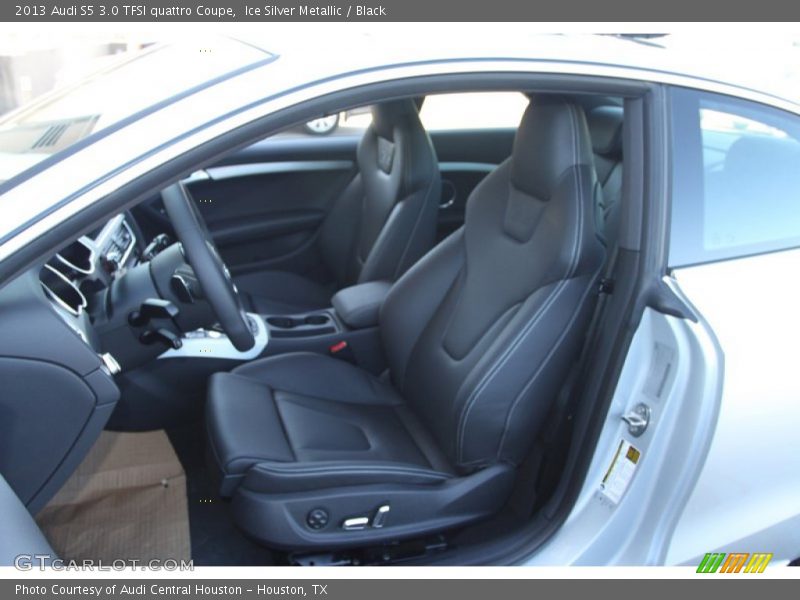 Ice Silver Metallic / Black 2013 Audi S5 3.0 TFSI quattro Coupe