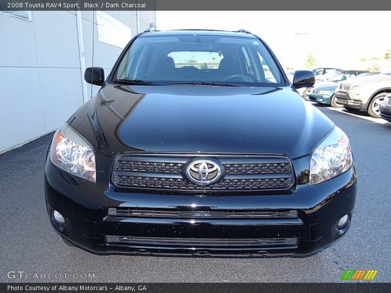 Black / Dark Charcoal 2008 Toyota RAV4 Sport