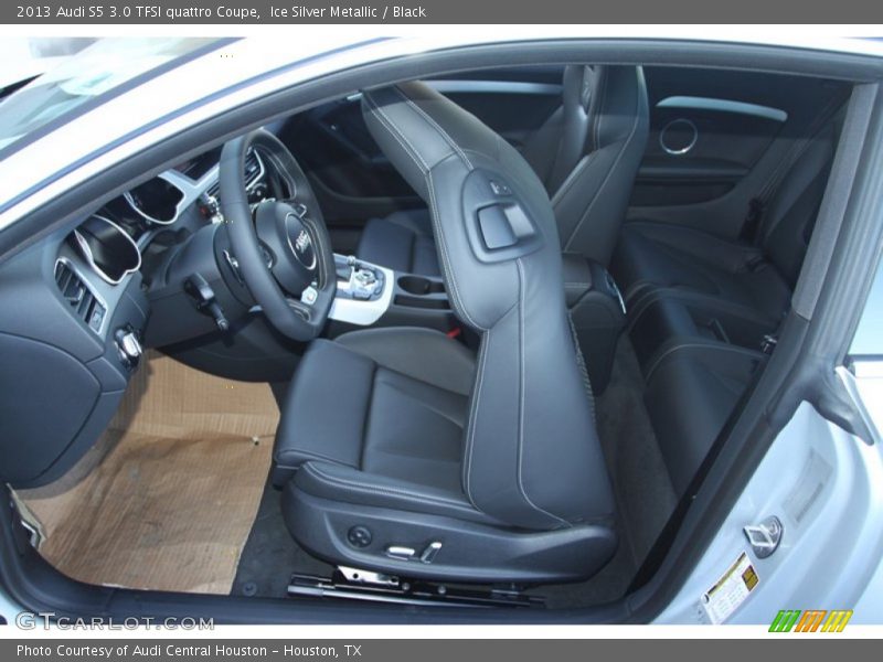 Ice Silver Metallic / Black 2013 Audi S5 3.0 TFSI quattro Coupe