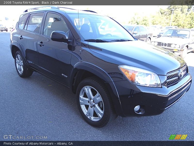 Black / Dark Charcoal 2008 Toyota RAV4 Sport
