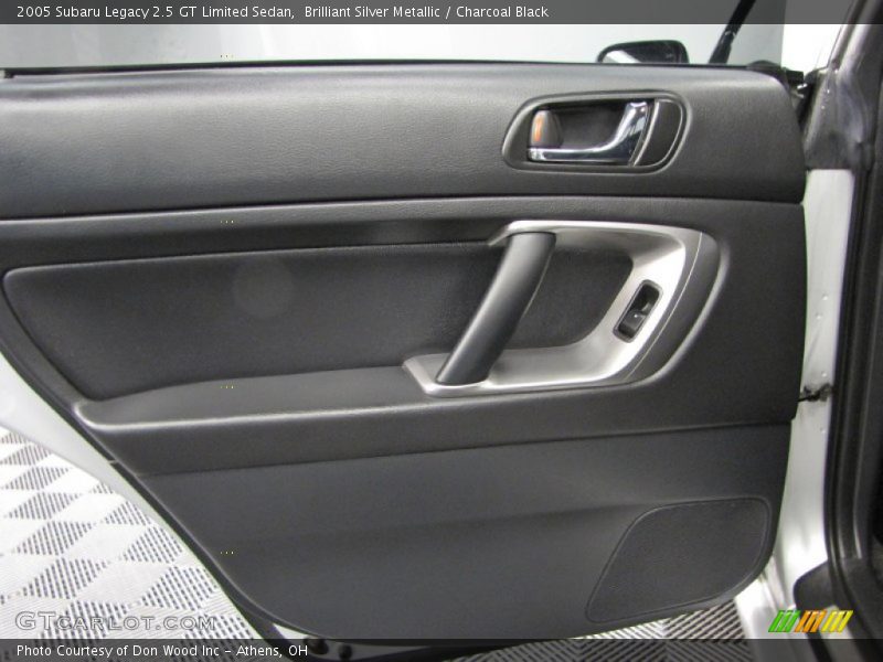 Brilliant Silver Metallic / Charcoal Black 2005 Subaru Legacy 2.5 GT Limited Sedan