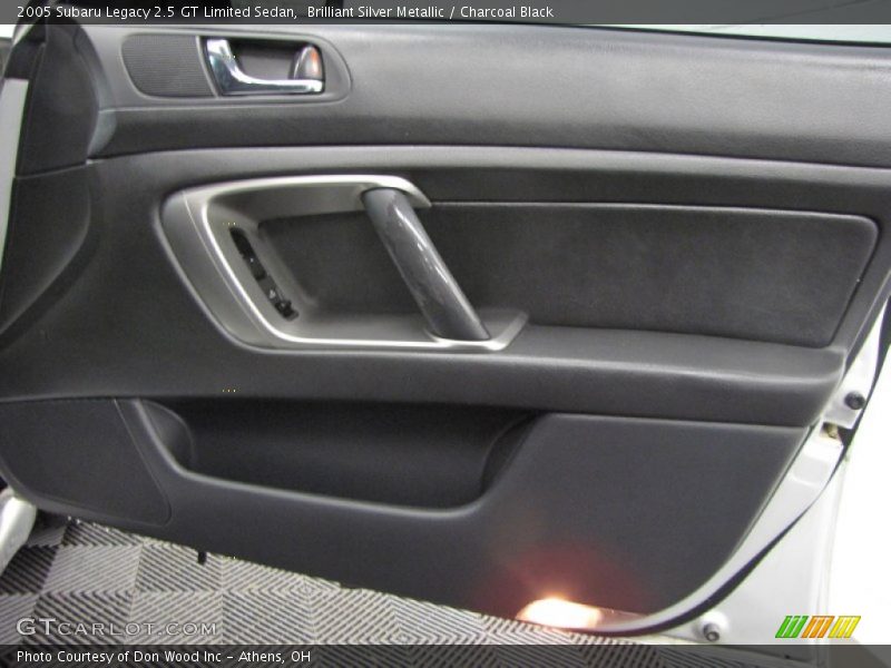 Brilliant Silver Metallic / Charcoal Black 2005 Subaru Legacy 2.5 GT Limited Sedan