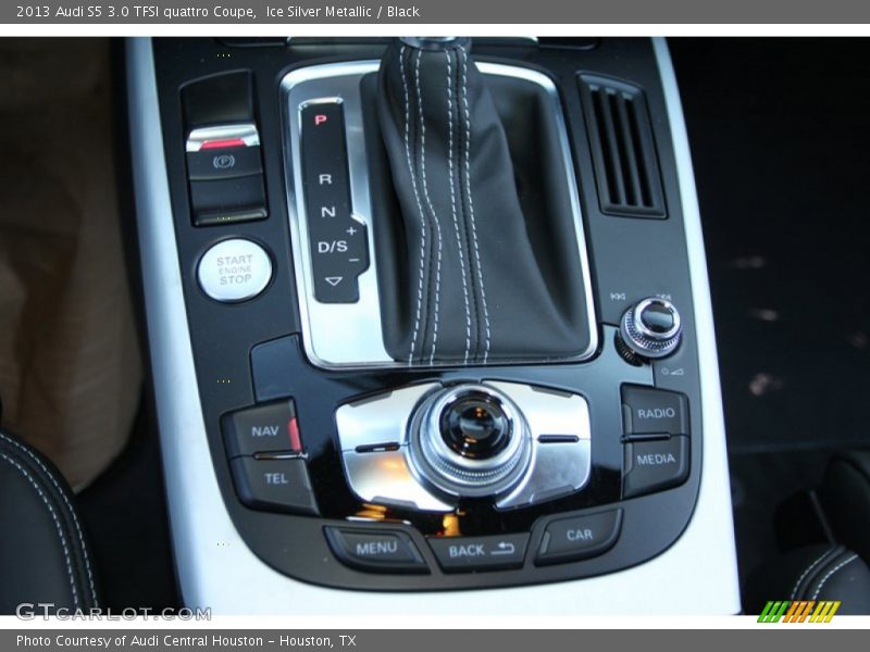 Ice Silver Metallic / Black 2013 Audi S5 3.0 TFSI quattro Coupe