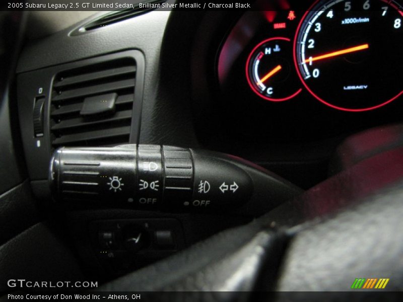 Brilliant Silver Metallic / Charcoal Black 2005 Subaru Legacy 2.5 GT Limited Sedan