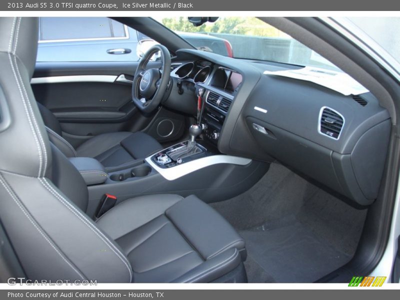Ice Silver Metallic / Black 2013 Audi S5 3.0 TFSI quattro Coupe