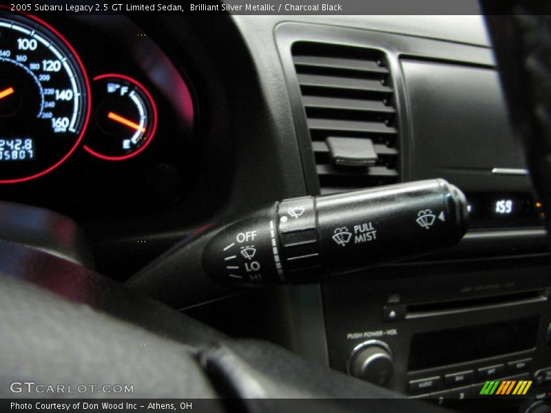 Brilliant Silver Metallic / Charcoal Black 2005 Subaru Legacy 2.5 GT Limited Sedan