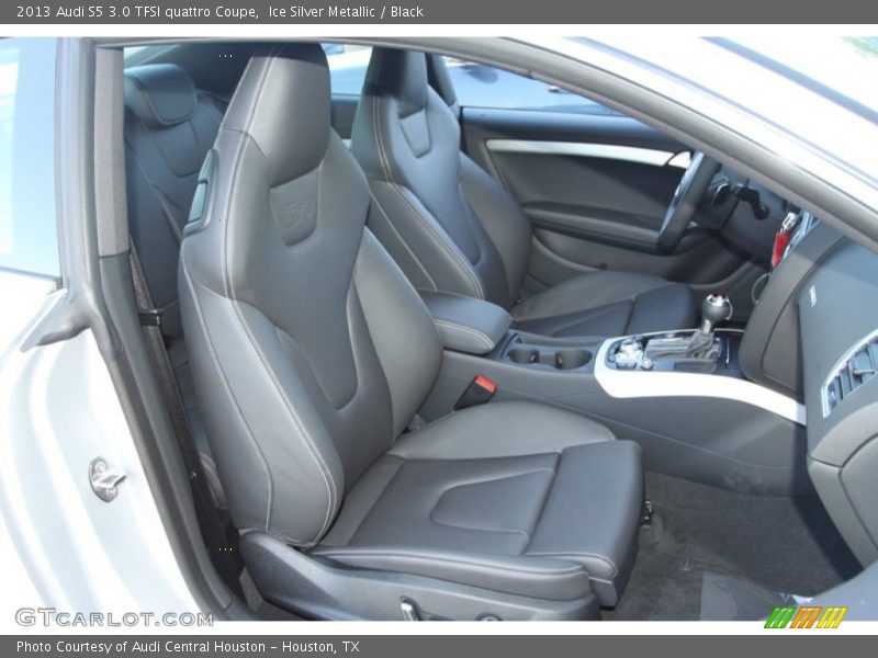 Ice Silver Metallic / Black 2013 Audi S5 3.0 TFSI quattro Coupe