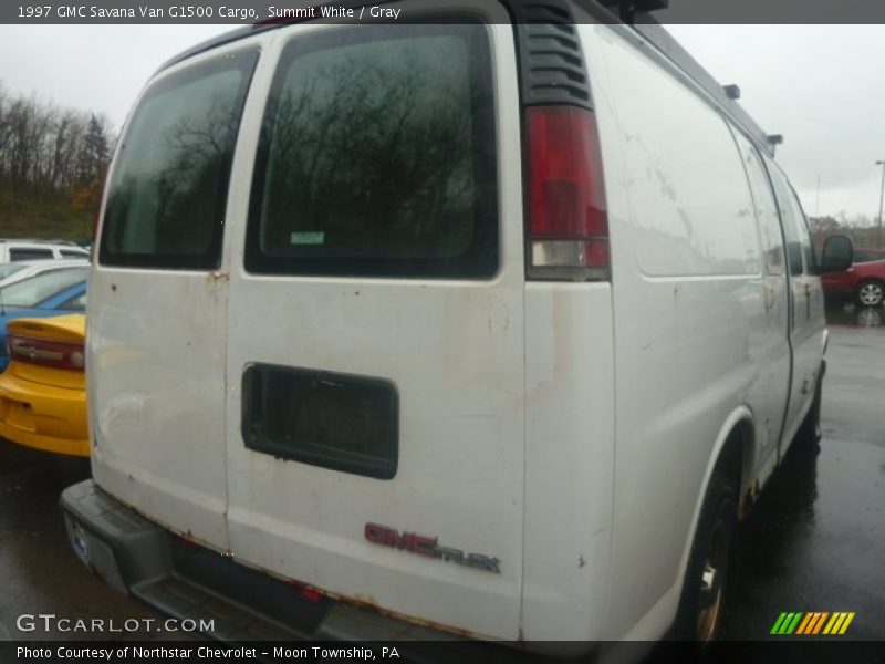 Summit White / Gray 1997 GMC Savana Van G1500 Cargo