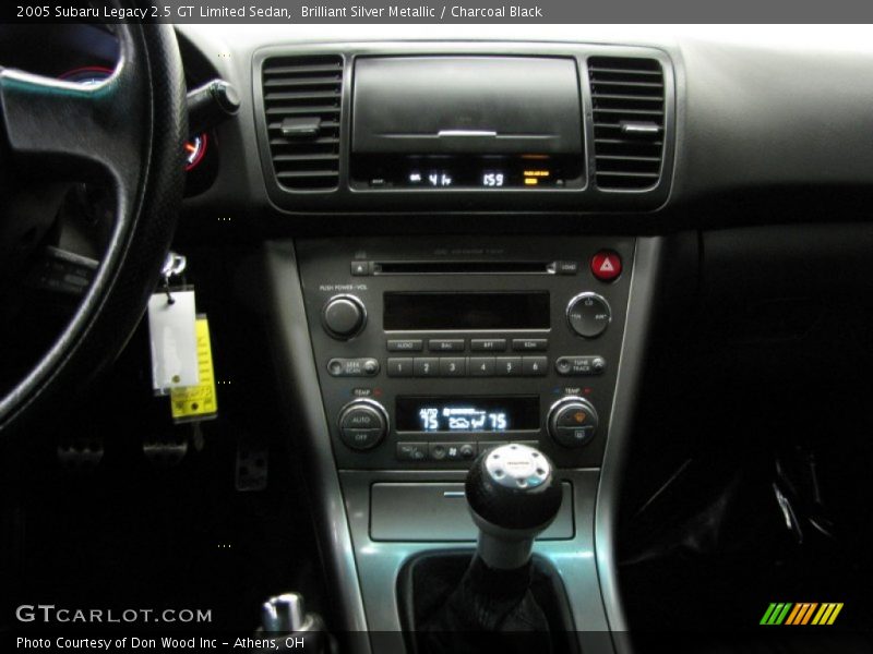 Brilliant Silver Metallic / Charcoal Black 2005 Subaru Legacy 2.5 GT Limited Sedan