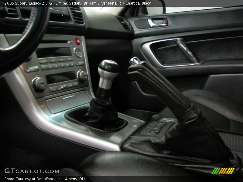 Brilliant Silver Metallic / Charcoal Black 2005 Subaru Legacy 2.5 GT Limited Sedan