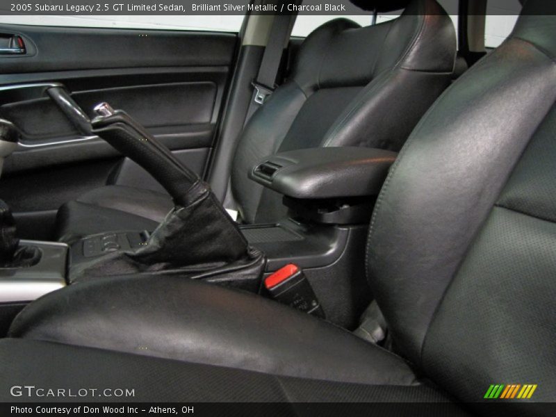 Brilliant Silver Metallic / Charcoal Black 2005 Subaru Legacy 2.5 GT Limited Sedan
