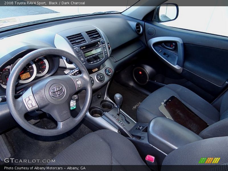 Black / Dark Charcoal 2008 Toyota RAV4 Sport