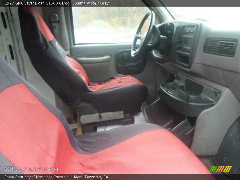 Summit White / Gray 1997 GMC Savana Van G1500 Cargo