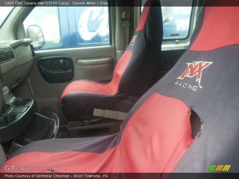 Summit White / Gray 1997 GMC Savana Van G1500 Cargo