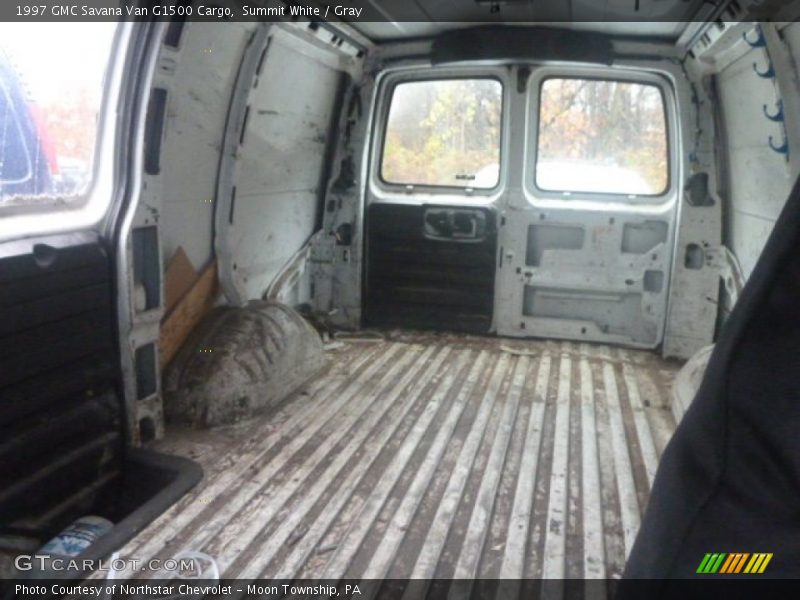Summit White / Gray 1997 GMC Savana Van G1500 Cargo