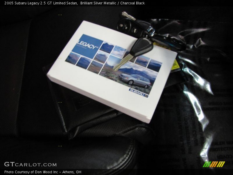 Brilliant Silver Metallic / Charcoal Black 2005 Subaru Legacy 2.5 GT Limited Sedan