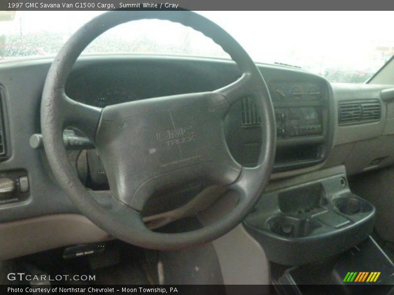 Summit White / Gray 1997 GMC Savana Van G1500 Cargo