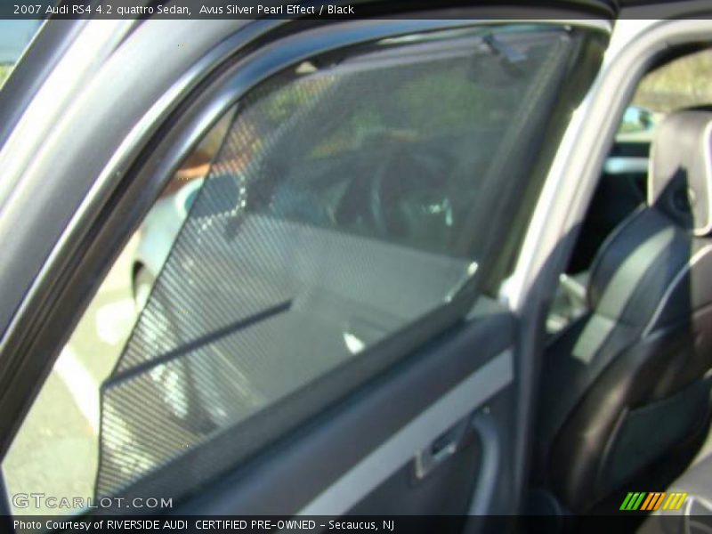 Avus Silver Pearl Effect / Black 2007 Audi RS4 4.2 quattro Sedan