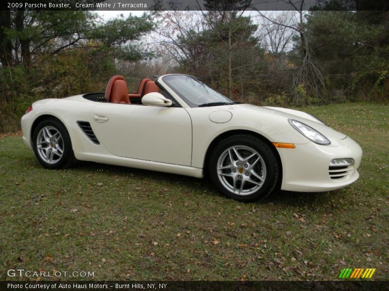 Cream White / Terracotta 2009 Porsche Boxster