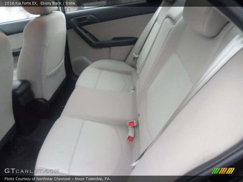 Ebony Black / Stone 2010 Kia Forte EX