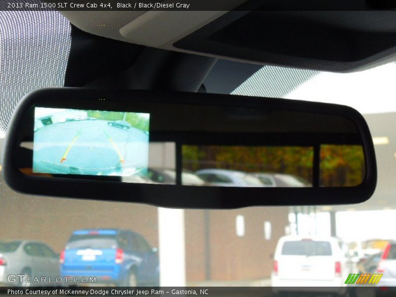 Black / Black/Diesel Gray 2013 Ram 1500 SLT Crew Cab 4x4
