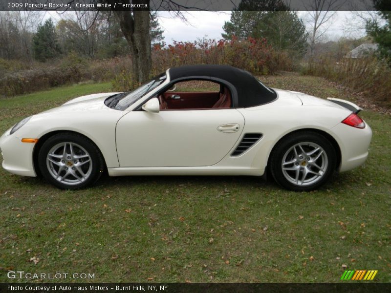 Cream White / Terracotta 2009 Porsche Boxster