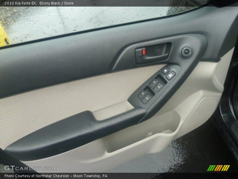 Ebony Black / Stone 2010 Kia Forte EX