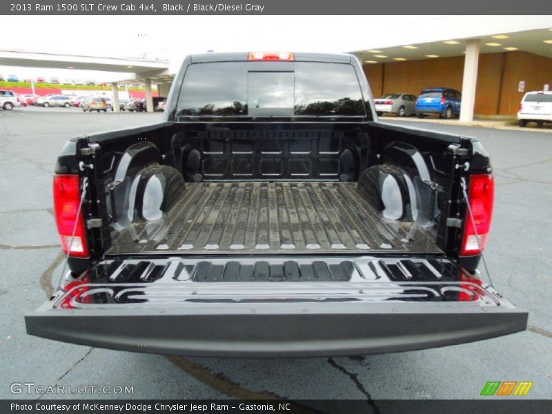 Black / Black/Diesel Gray 2013 Ram 1500 SLT Crew Cab 4x4