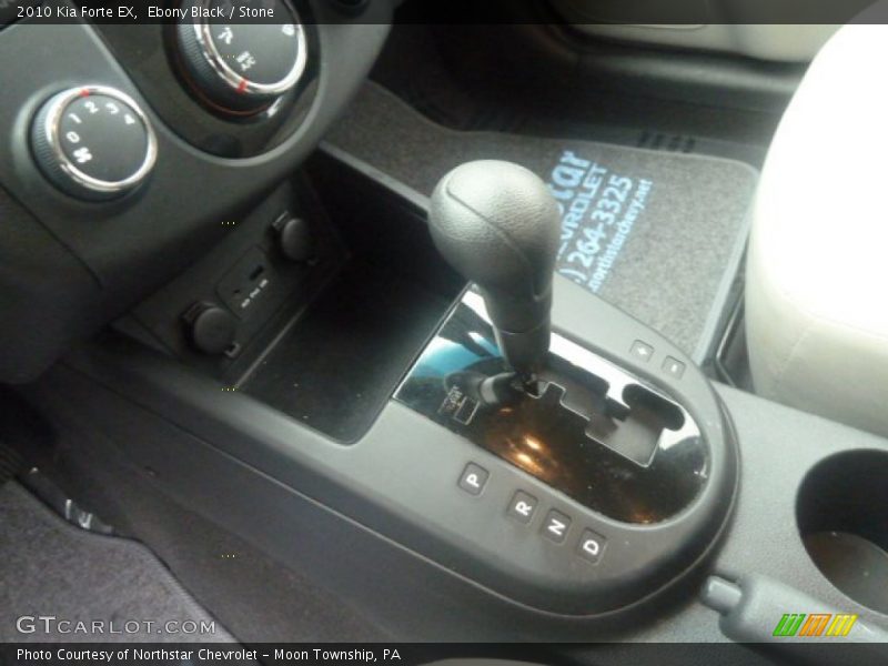 Ebony Black / Stone 2010 Kia Forte EX