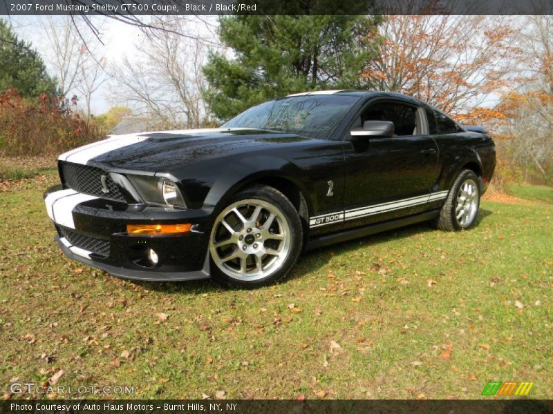 Front 3/4 View of 2007 Mustang Shelby GT500 Coupe