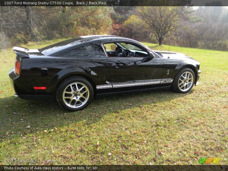 Black / Black/Red 2007 Ford Mustang Shelby GT500 Coupe