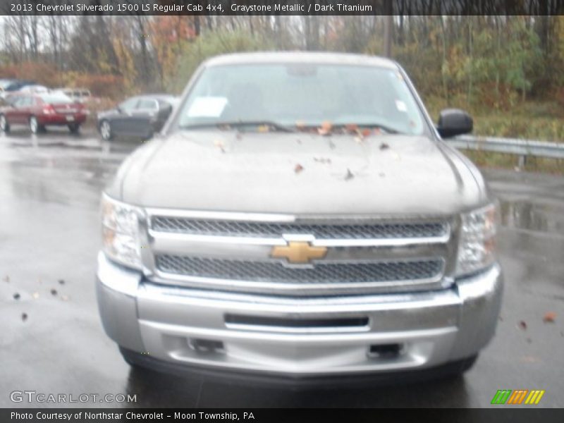 Graystone Metallic / Dark Titanium 2013 Chevrolet Silverado 1500 LS Regular Cab 4x4