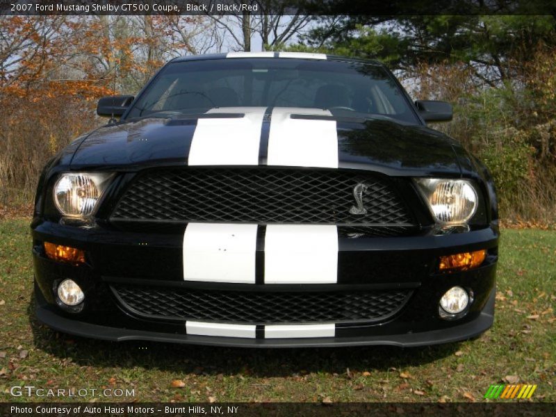 Black / Black/Red 2007 Ford Mustang Shelby GT500 Coupe