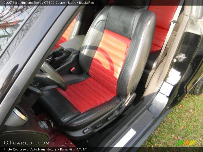 Black / Black/Red 2007 Ford Mustang Shelby GT500 Coupe
